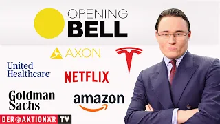 NETFLIX INC. Schwache Arbeitsmarktdaten - Tesla, Amazon, Netflix, Axon Enterprise, Goldman Sachs, UnitedHealth