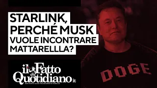 STARLINK Starlink e l&#39;affare da 1,5 miliardi, perché Musk vuole incontrare Mattarella?