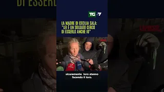 La madre di Cecilia #Sala: &quot;Lei è un soldato cerco di esserlo anche io&quot;