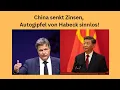 China senkt Zinsen, Autogipfel von Habeck sinnlos! Videoausblick