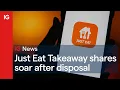 Just Eat Takeaway shares soar after disposal