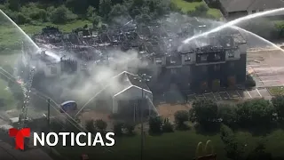 TR HOTEL EN VIVO: Bomberos responden a un incendio en un hotel de Houston