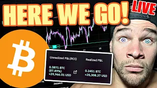 BITCOIN LIVE $400,000.00 Bitcoin LONG | HERE WE GO! (Bitcoin &amp; Altcoins Targets &amp; Analysis)