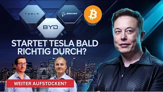 BITCOIN Tesla auf dem Weg zu neuen Rekordhöchstständen? Boeing | BYD | Bitcoin