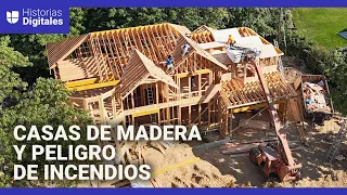 ¿Por qué EEUU sigue construyendo casas de madera pese al riesgo de incendios y huracanes?