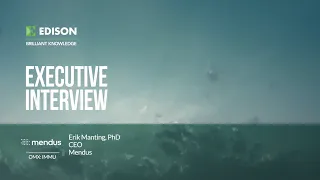 MENDUS AB [CBOE] Executive interview with Erik Manting PhD, CEO of Mendus