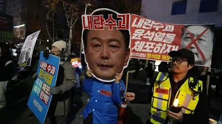 Corea del Sud: l&#39;opposizione vuole un secondo voto sull&#39;impeachment di Yoon