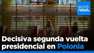 Los polacos votan este domingo en una decisiva segunda vuelta presidencial