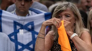 NO COMMENT: Protesta en Argentina por la familia Bibas y la liberación de los rehenes en Gaza