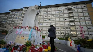 ROME RESOURCES ORD 0.1P Le pape François doit quitter l&#39;hôpital Gemelli de Rome ce dimanche