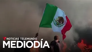 La bandera mexicana en las protestas contra ICE sigue causando controversia