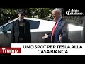 Lo spot di Trump per Tesla alla Casa Bianca: "Prodotto fantastico, Musk un patriota"