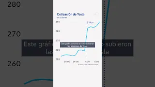 TESLA INC. La acción de Tesla se dispara tras la victoria de Donald Trump y hace aún más rico a Elon Musk