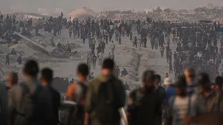 At least 25 people killed by Israeli strikes and gunfire in Gaza, hospitals say