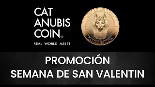 CAT ANUBIS COIN PROMOCION SEMANA DE SAN VALENTIN 👉 #turmalinas #rubies #zafiros $TURM $ZARF $RUBI