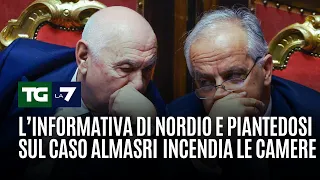 L’informativa di Nordio e Piantedosi  sul caso Almasri incendia le Camere