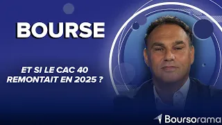 CAC40 INDEX Et si le CAC 40 remontait en 2025 ?