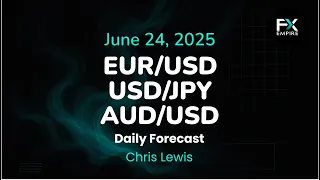 AUD/USD EUR/USD, USD/JPY, AUD/USD Price Forecast Today: Euro, Yen, Dollar Technical Analysis (June 24)
