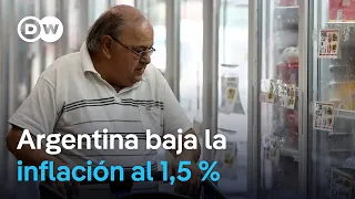 S&U PLC [CBOE] Argentina logra en mayo su inflación más baja en 5 años