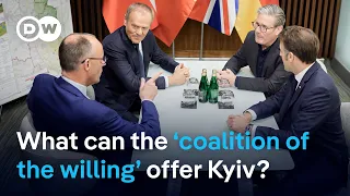 European leaders to discuss ceasefire plans in visit to Ukraine | DW News