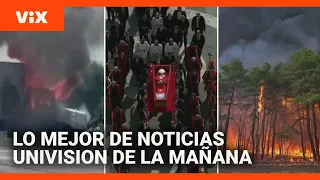 Lo mejor de Noticias Univision de la mañana | jueves 24 de abril de 2025