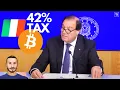 BITCOIN TASSATO AL 42% !?