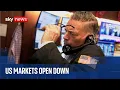 New York Stock Exchange opens after Trump reverses tariffs