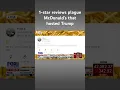 YELP INC. - McDonald’s that hosted Trump hit with slew of bad reviews on Yelp #shorts