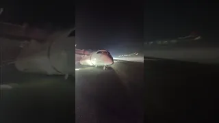 ALA Momentos de terror: el ala de un avión se prende en fuego | Noticias Telemundo