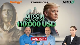 BITCOIN Trump – Fliegt uns bald alles um die Ohren? Bitcoin | AMD | Strategy | Starbucks