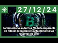 Parlamentario sudáfrica "Subida imparable de Bitcoin depreciará inevitablemente las reservas de oro"