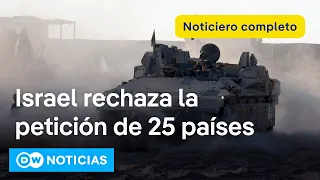 🔴DW Noticias 21 de julio: Israel intensifica ataques en Gaza pese a llamados a poner fin a la guerra