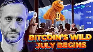 BITCOIN July Will Be Big For Bitcoin: Trump’s $3.4T Shift, BTC Treasury Mania &amp; Stablecoin Frenzy