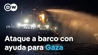 Grupo activista responsabiliza a Israel del ataque de uno de sus buques