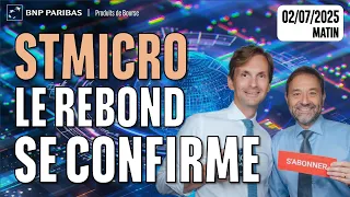 STMICROELECTRONICS STMICRO  : Le rebond se confirme  - 100 % Marchés - 2m