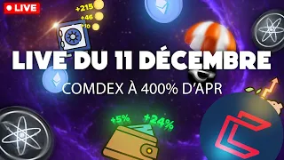 OSMOSIS Osmosis manipulé ? COMDEX à 500 d&#39;APR% [ LIVE DU 11 Décembre ]