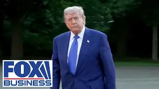 President Trump returns to the US from NATO summit