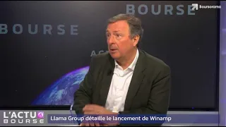 LLAMA GROUP Llama Group détaille le lancement de Winamp