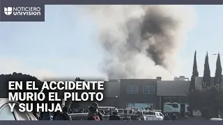 Revelan audio con las últimas palabras del piloto de la avioneta que se estrelló en California