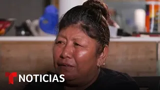 &quot;La niña se va a morir&quot;: obligan a mexicana a autodeportarse con hija enferma | Noticias Telemundo