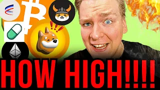 BITCOIN BITCOIN AND ALTCOINS GO NUTS!!! PRICE PREDICTIONS: BONK, FLOKI, AERO, ENS, SPX