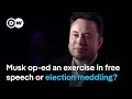 Why has Musk's op-ed endorsing Germany's far-right AfD party drawn Berlin's ire? | DW News