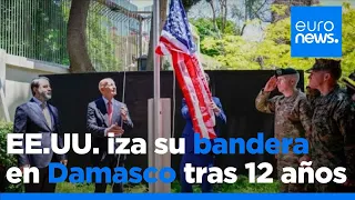 S&U PLC [CBOE] EE.UU. iza su bandera en Damasco por primera vez desde 2012 tras la firma de un acuerdo energético