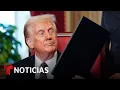 EN VIVO: Trump firma decenas de órdenes ejecutivas en su primer día como presidente