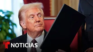 DIA EN VIVO: Trump firma decenas de órdenes ejecutivas en su primer día como presidente