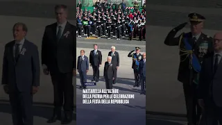 #Mattarella all’altare della patria per le celebrazioni della festa della repubblica