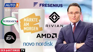 Märkte am Morgen