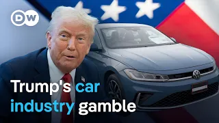 Why the car industry won&#39;t escape Trump&#39;s tariff reprieve  | DW News