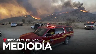 El incendio Hughes no ha quemado estructuras. Mientras, residentes desafían órdenes de evacuación