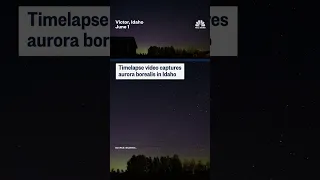 Video captures the northern lights over Idaho